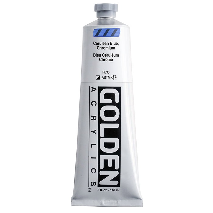 Golden Azul Cerúleo de Cromo Heavy Body 148 ml Golden Azul Cerúleo de Cromo Heavy Body 148 ml