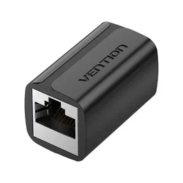 Vention IPVB0 Adaptador Conector RJ45 Cat.6 FTP para Módulo Keystone - RJ45 Hembra a RJ45 Hembra, Negro