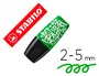 Stabilo Boss Mini Fluorescente Verde con diseño Snooze One, caja de 10 unidades
