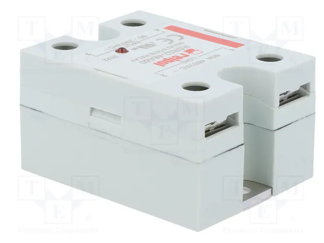 RELPOL RSR52 Relé de semiconductor monofásico 60A 48÷530VAC RELPOL RSR52 Relé de semiconductor monofásico 60A 48÷530VAC