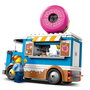 LEGO City 60452 Camión de Dónuts - Juego de Construcción con Minifiguras de Vendedor y Clienta para Niños +5 Años