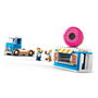 LEGO City 60452 Camión de Dónuts - Juego de Construcción con Minifiguras de Vendedor y Clienta para Niños +5 Años