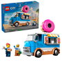 LEGO City 60452 Camión de Dónuts - Juego de Construcción con Minifiguras de Vendedor y Clienta para Niños +5 Años