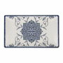 La Mediterranea Fuente Rectangular Rosetta Elite Brillo 25x15cm