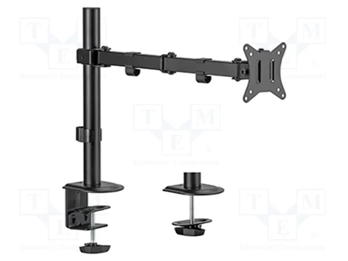 Gembird MA-D1-01 Soporte para Monitor de Escritorio Negro hasta 32 pulgadas