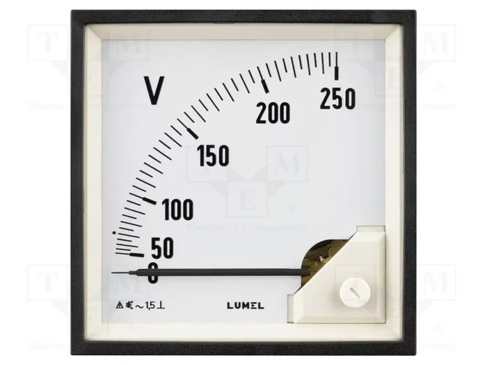 LUMEL EA19N Amperímetro para Panel 0-50A AC True RMS LUMEL EA19N Amperímetro para Panel 0-50A AC True RMS