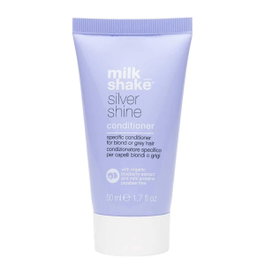 Silver Shine, Sin parabenos, Acondicionador de cabello, Para la neutralización de tonos amarillos, 50 ml