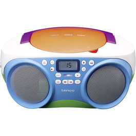 Lenco SCD-41 Radio-CD-Player Multicolor