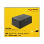DeLOCK Docking Station USB Type-C 10 Gbps 63957 para 2 HDD/SSD SATA con Función Clonar
