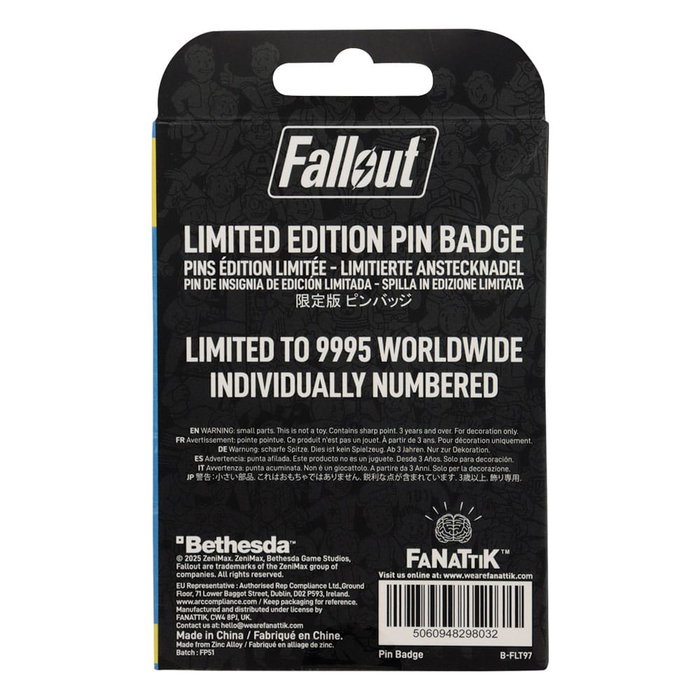 FaNaTtik Fallout Chapa Charisma Boy Limited Edition