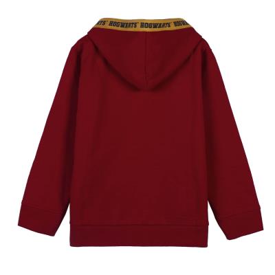 Sudadera Con Capucha Cotton Brushed Harry Potter Rojo Oscuro 8 Años