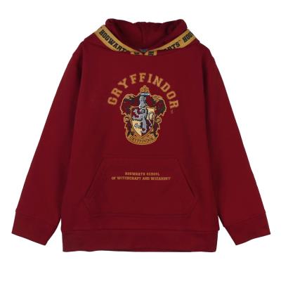 Sudadera Con Capucha Cotton Brushed Harry Potter Rojo Oscuro 8 Años