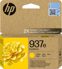 HP 937e EvoMore Cartucho de Tinta Amarillo XL