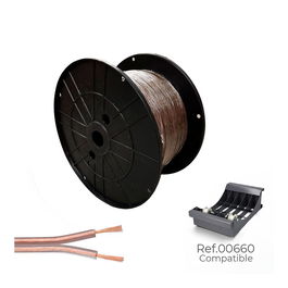 Sediles Cable paralelo 48v 2 x 0,75 mm² transparente 500 m