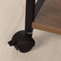 Estantería Max Home Hierro Madera MDF 3 Estantes 48 X 62 X 30 CM