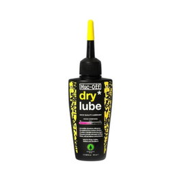 Muc-Off Lubricante de Cadena Seco 64 ml - Aceite para MTB, Carretera y Ciclocross - Fórmula de Cera para Condiciones Secas y Polvorientas