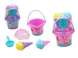 Marbueno Conjunto Cubo con Accesorios Color Surtido 22x15 cm Playa MARBUENO SUMMER 10542