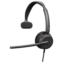 EPOS Impact 430T Auriculares de Diadema USB-C Alámbricos para Llamadas y Música, Supraaurales, Negro, Frecuencia 20-20000 Hz, 103.6g, Compatible con Microsoft Teams
