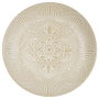 Home Deco Factory Plato Llano Beige Sahara Gres Mirage Diámetro 27 cm
