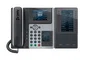 HP Poly Edge E400 Teléfono IP Negro para Oficina con 8 Líneas, PoE, Pantalla IPS, HD Voice, Certificación ENERGY STAR