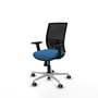 PIQUERAS Y CRESPO Silla de oficina Yunquera Azul claro y Negro