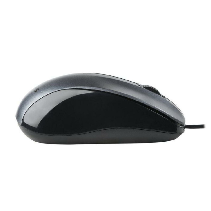 NGS Crew Ratón Óptico Gris Ambidiestro 1200 DPI USB
