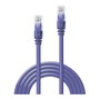 LINDY Cable de red Cat6 U/UTP Púrpura 2 m RJ-45