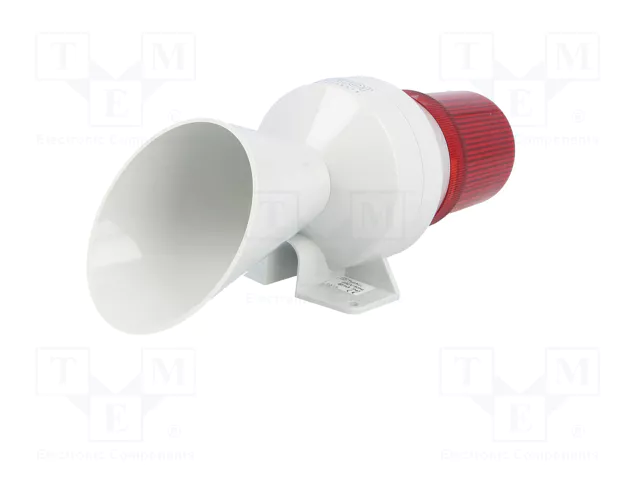 AUER SIGNAL Señalizador luminoso y sonoro KLL Rojo