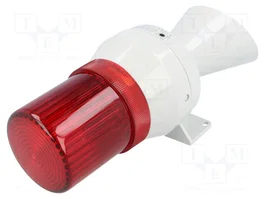 AUER SIGNAL Señalizador luminoso y sonoro KLL Rojo