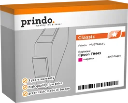 Prindo PRIET9443 Classic L Cartucho de tinta magenta