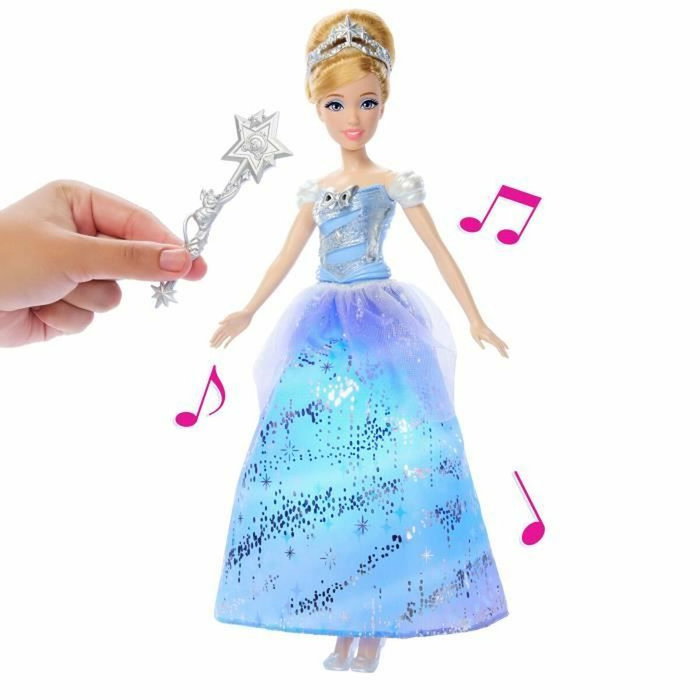 MATTEL Muñeca Cenicienta con Vestido Encantado Disney Princess
