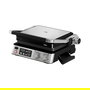 Braun CG 7040 Contact Grill MultiGrill 7, Grill de Contacto 2000W 6 Personas, Placas de Hierro Fundido Desmontables, Antiadherente, Negro y Acero Inoxidable