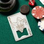 DC Comics Abrebotellas Joker Playing Card 8 cm