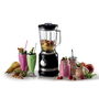 Ariete 585/02 Batidora de Vaso Moderna Negra 4 Velocidades con Función Pulse Vaso de Vidrio