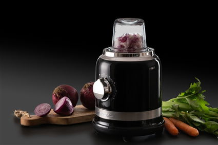 Ariete 585/02 Batidora de Vaso Moderna Negra 4 Velocidades con Función Pulse Vaso de Vidrio