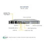 Supermicro SYS-110P-WTR Servidor Barebone 1U Rack Intel Xeon DDR4-SDRAM SATA III 750W