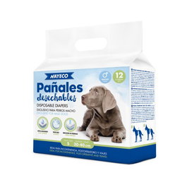 Nayeco Pañal para Perro Macho Talla XL (60-85 cm)
