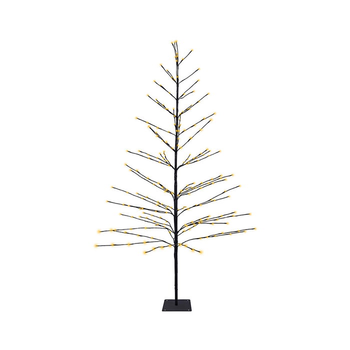 Lumineo Árbol iluminado 232 leds luz cálida 1,80 m