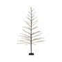 Lumineo Árbol iluminado 232 leds luz cálida 1,80 m