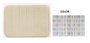 DKD Home Decor Alfombra de baño Multicolor Topos Dots
