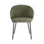 Silla Verde Tejido-Metal Contract 56,50 X 56 X 74,50 cm (Set de 2)