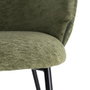 Silla Verde Tejido-Metal Contract 56,50 X 56 X 74,50 cm (Set de 2)