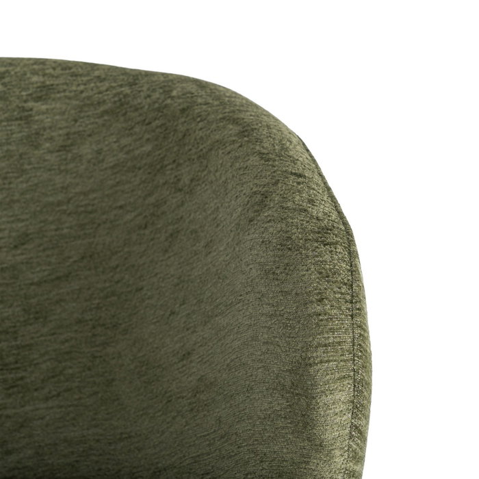 Silla Verde Tejido-Metal Contract 56,50 X 56 X 74,50 cm (Set de 2)