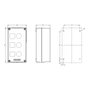 Siemens 3SU18030AA000AB1 Carcasa para dispositivos de mando 22mm redonda