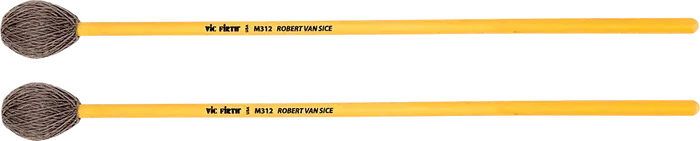 Vic Firth Mazas M312 Robert Van Sice Mediana Blanda para Vibráfono y Teclado