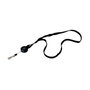 AVERY Zweckform Lanyards 4830 con Federhaken, Negro, 10 unidades