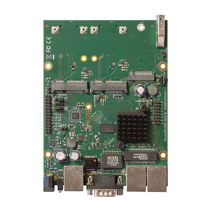 MikroTik RBM33G Router con Procesador 880 MHz y 3 Puertos Gigabit