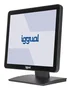 Iggual MTL17X - Monitor POS Táctil Capacitivo 10 Puntos 17" (43,2 cm), Resolución SXGA 1280 x 1024, Panel LCD 4:3, 300 cd/m², VGA, HDMI, USB 2.0, Inclinación Ajustable, Negro
