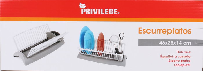 Privilege Escurreplatos de Plástico 46x28x14cm