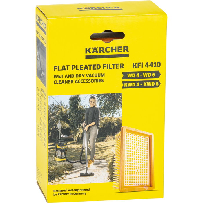 Kärcher Filtro plegado plano para WD 4-6 y MV 4-6